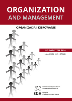 ORGANIZATION AND MANAGEMENT NO.2(196) YEAR 2024