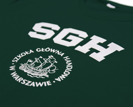 KOSZULKA T-SHIRT ZIELONA MĘSKA