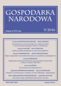 GOSPODARKA NARODOWA 5/2016