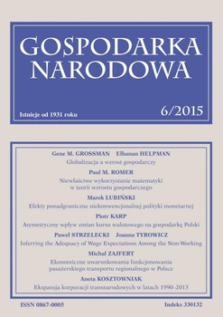 GOSPODARKA NARODOWA 6/2015