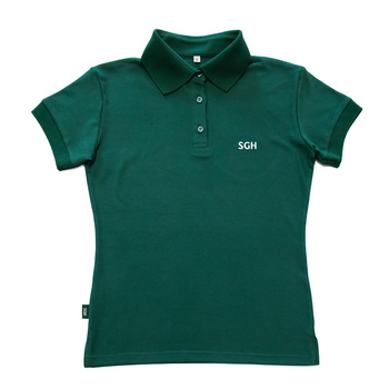 KOSZULKA POLO ZIELONA DAMSKA