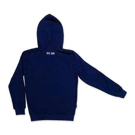 BLUZA MĘSKA GRANATOWA ROZPINANA Z KAPTUREM