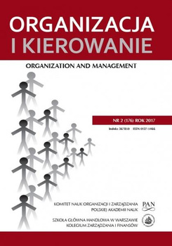 ORGANIZACJA I KIEROWANIE NR 2(176) 2017