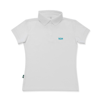 KOSZULKA POLO BIAŁA DAMSKA (N)