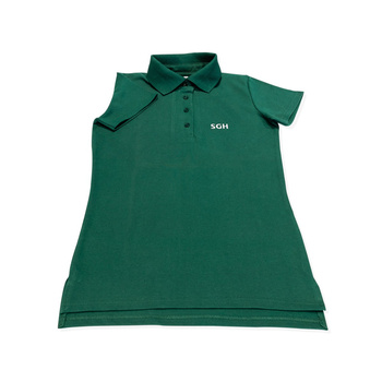 KOSZULKA POLO ZIELONA DAMSKA