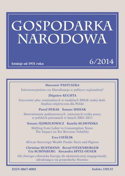 GOSPODARKA NARODOWA 6/2014