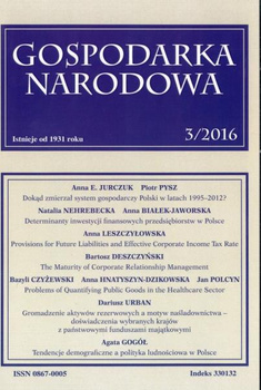 GOSPODARKA NARODOWA 3/2016