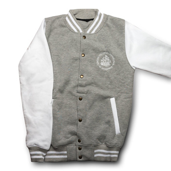 BLUZA BASEBALLÓWKA SZARA