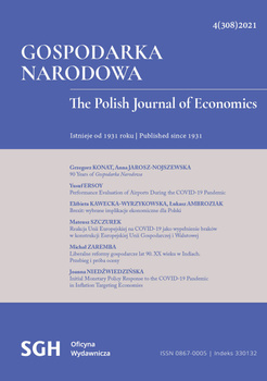 GOSPODARKA NARODOWA. THE POLISH JOURNAL OF ECONOMICS 4/2021