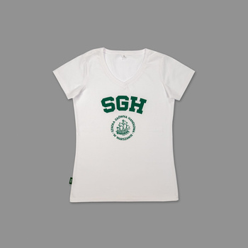 KOSZULKA T-SHIRT BIAŁA DAMSKA